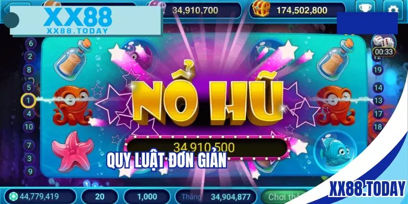 Game nổ hũ có quy luật tương đối đơn giản